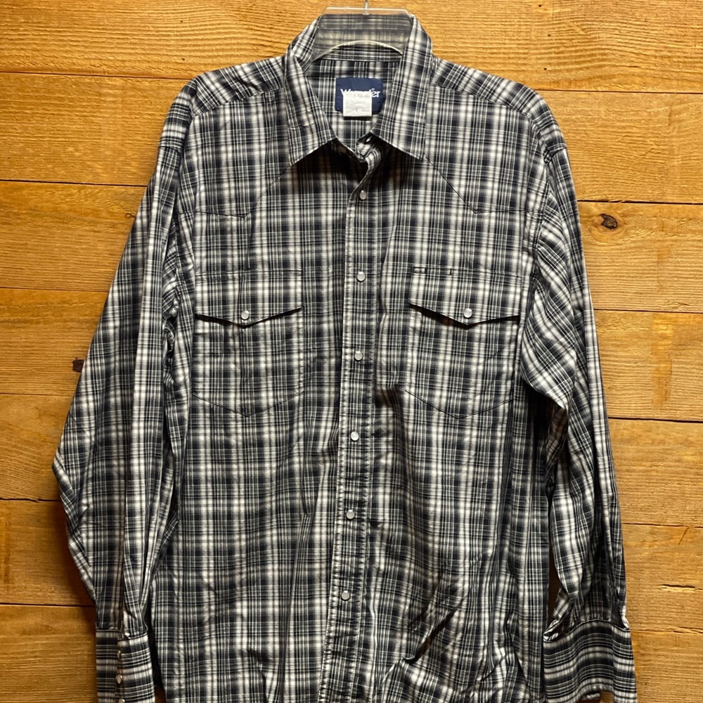 Wrangler Pearl snap
